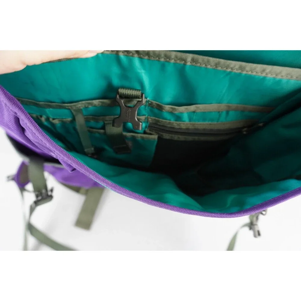 Patagonia Critical Mass Backpack Purple Vintage Large Messenger Laptop Daypack